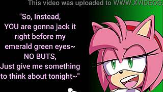 Caught Amy Rose Fingering And Masturbating!