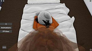 Ebony Amateur's First Doggystyle Fuck In Roblox Porn?