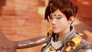 tracer pays a bet with blowjob from bewyx and cinderdryadva