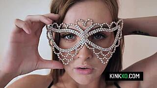 hot milf stepmother teaching stepdaughter to suck cock in threesome