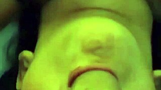 Brunette's Feet Get Covered In Cum During Intense Footjob And Cumshot