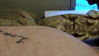 Goth milf with glasses moans during blowjob and cum facial