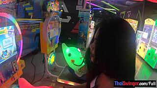 thai amateur teen 18+ girlfriend vibin’ with toy after fun