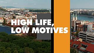 pov of lusty mistress sasha rose banging hard in a limo