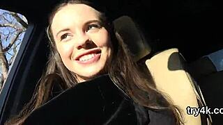 in this sensual tale, a cute teen 18+ blows penis in pov, then gets her spread twat shagged hard