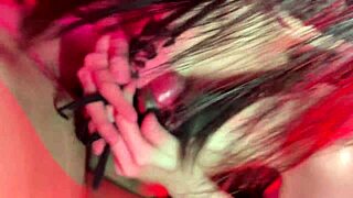 lazycatdoll tries on her new lingerie and poses in jeans