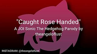 Amy Rose Parmaklıyor ve Mastürbasyon Yaparken Yakalandı!