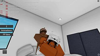Ebony Amateur's First Doggystyle Fuck In Roblox Porn?