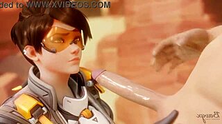 tracer pays a bet with blowjob from bewyx and cinderdryadva
