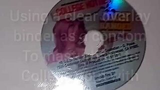 Using Clear Overlay Binder as Latex for College Porn Tribute