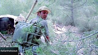 two beautiful sluts discovered and fucked in foursome