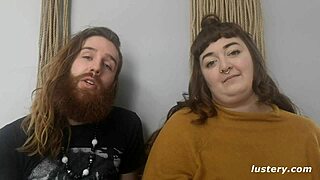 Almond and Stephen use buttplug for anal play on moving day