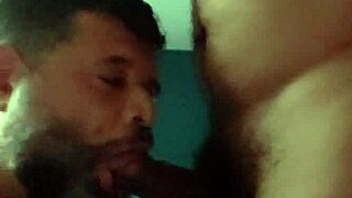 Kneeling sucking and waiting for milk. It's a gay practice session.