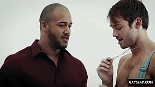 Hot Black Gay Bodybuilder Fucks Monster Cock Harder