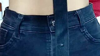 Playing With A Belt And Spanking Fun