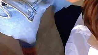 Obedient student follows teacher to motel for raw creampie action.