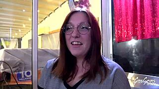 Young Redhead Lily's First Monster Cock Experience