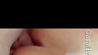 Edu Cums On Aline's Ass In Homemade Fun