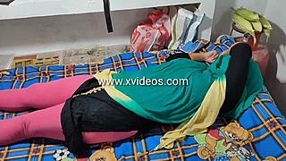 Nithya's intense home sex session with a group of men