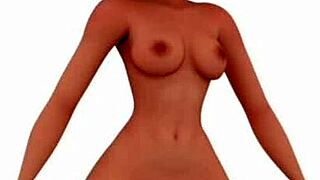 Naked Helen Parr Reveals Big Tits In 3D Contrast
