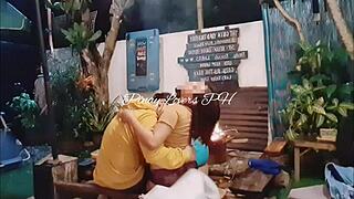 Asian Teen 18+ Couple Enjoys Deepthroat Blowjob And Doggy Ass Fucking.