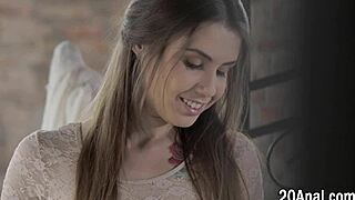 lingerie hottie getting analized with monster cock, then masturbates to cumshot 😍