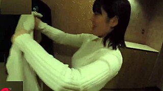 just watch this nasty slutty babe go wild uncensored.