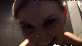 Cute babe with big boobies has a shower, I'm so horny for her tits!