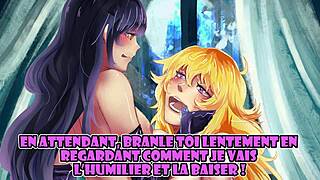 weiss dominates in rwby hentai joi denial