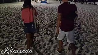 I played on the beach, caught on restaurant cameras, full video on red