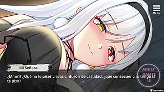 Witch Endures Sexual Imprisonment In Anime Cartoon