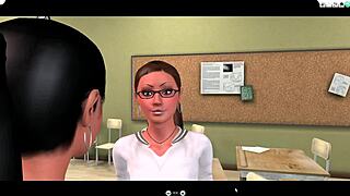 A German Teacher Indulges Her Desires In 3D Hardcore Action