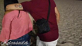 I played on the beach, caught on restaurant cameras, full video on red