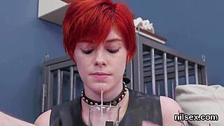 Peculiar Sweetie Brought to Anal Asylum for Awkward Therapy!