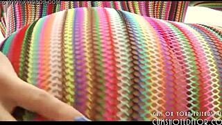 Gorgeous Latina With Great Ass Undresses In Striptease, Clothes Ripped For Ass Licking?