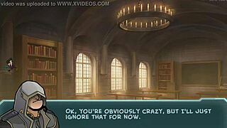 Hogwarts Blonde Blowjob Cumshot