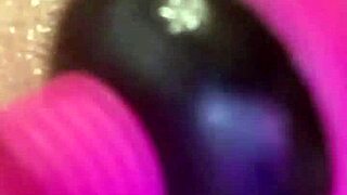 lovense wand makes her squirt wet while moaning loudly 😩💦