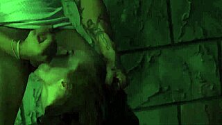 Anya olsens is into some extreme bondage sex outdoors, getting rough orgasms in public