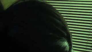 Nikee daniel, an ebony amateur, engages in intense blowjob and ass licking session