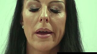 Hot Brunette Kitten Licks Pussy, Making Busty Milf Squirt – Can You Handle It?