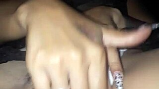 I watched my wife pleasuring herself alone in bed, but I think she was just having fun by herself.