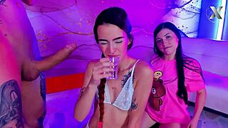 wow, latina slut gives the best blowjobs ever with her skilled mouth!