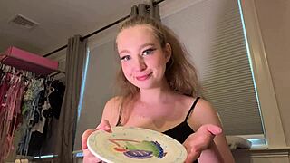 pencil mouth mukbang challenge with tongue contest and spitting game