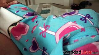 stepdaughter casey ballerini gets jizzed on after taboo fucking with stepdad in doggystyle and riding action