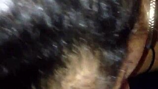 Sucking that huge big black cock monster in POV blowjob!