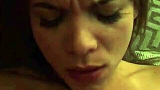 venezuelan woman is hot, and she is relaxing alone in her room