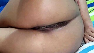 Așa se termină petrecerea, vin în curul sexy al surorii vitrege!