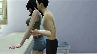 I’m Shocked by Hardcore Anal with My Cartoon Teen Stepsister Behind Stepmom’s Back