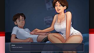 Milf in cow cosplay fucks hard! she exclaims