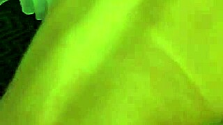 venezuelan woman is hot, and she is relaxing alone in her room